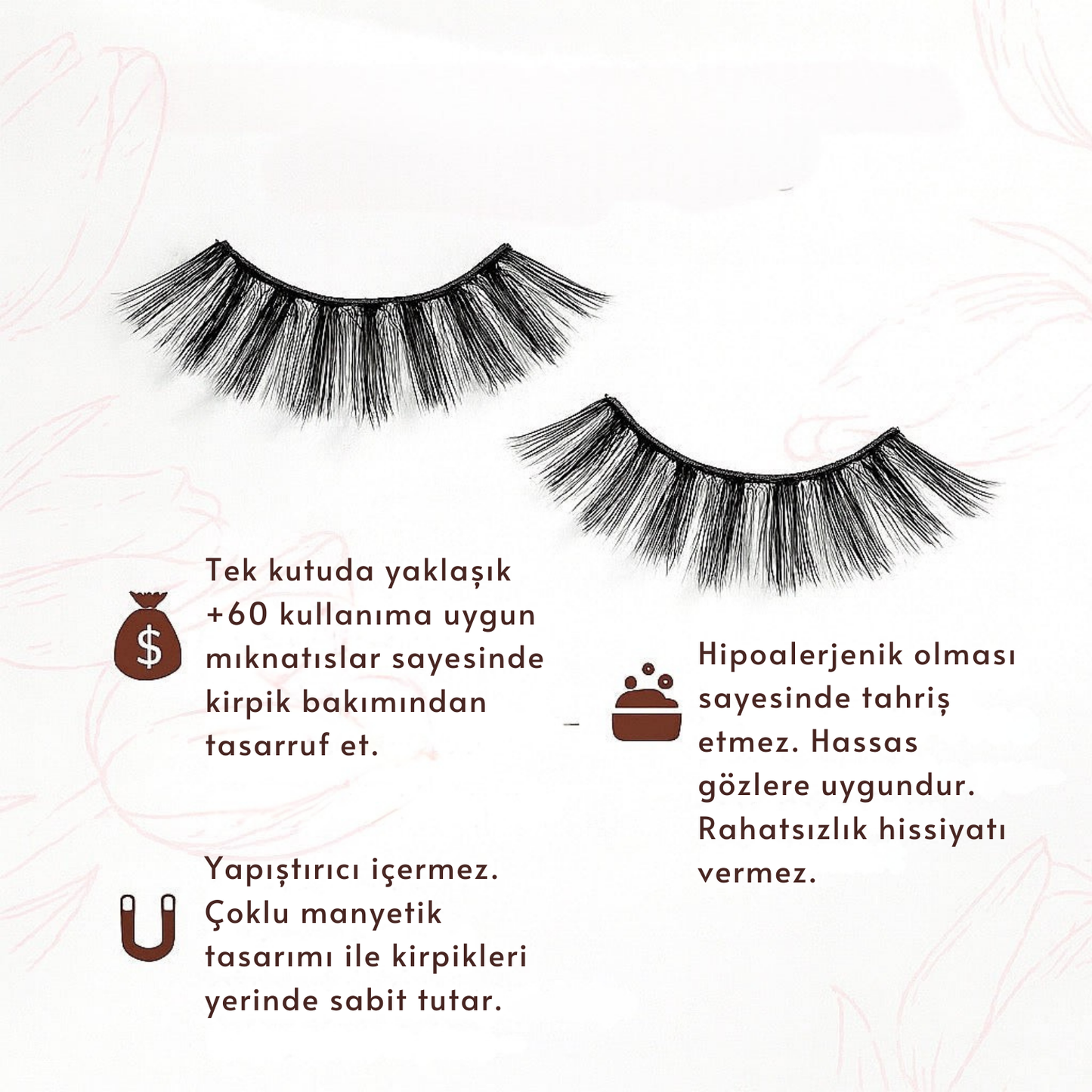Molinira™ Manyetik Kirpik