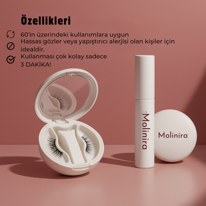 Molinira™ Manyetik Kirpik